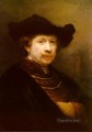 Portrait Of The Artist In A Flat Cap Rembrandt